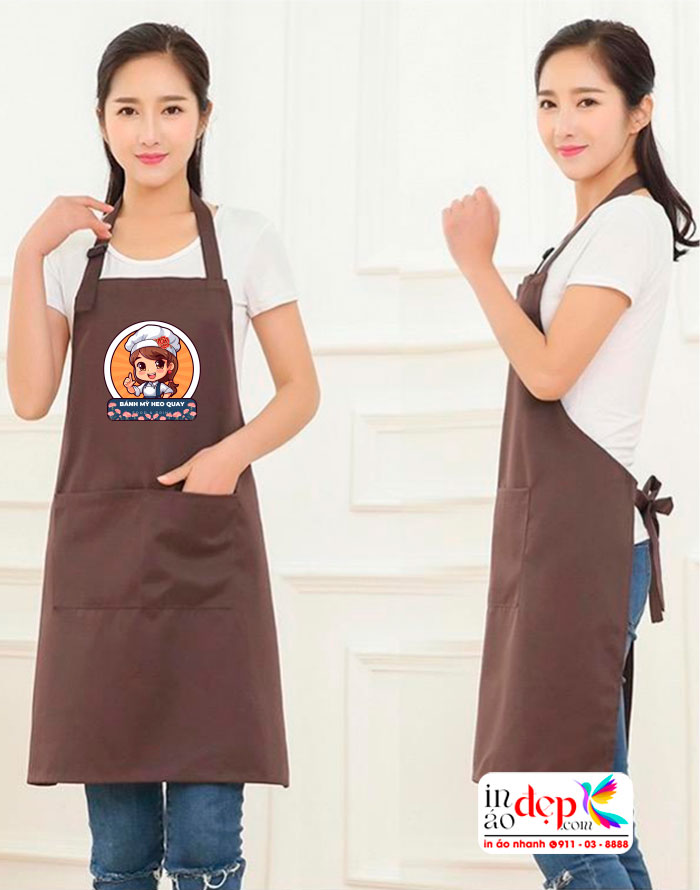 Tạp dề Quán Bánh mỳ heo quay | May Tap de dong phuc