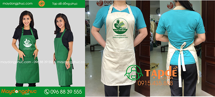 Tạp dề Bác Nông Dân | Tap de dong phuc