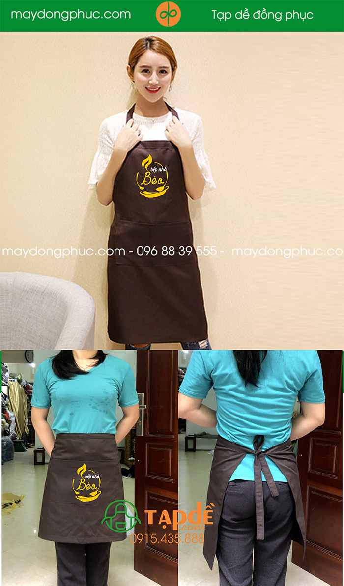 Tạp dề Bếp nhà Béo | Tap de dong phuc