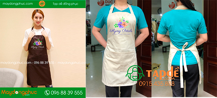 Tạp dề Cửa hàng Flying Petals | Tap de dong phuc