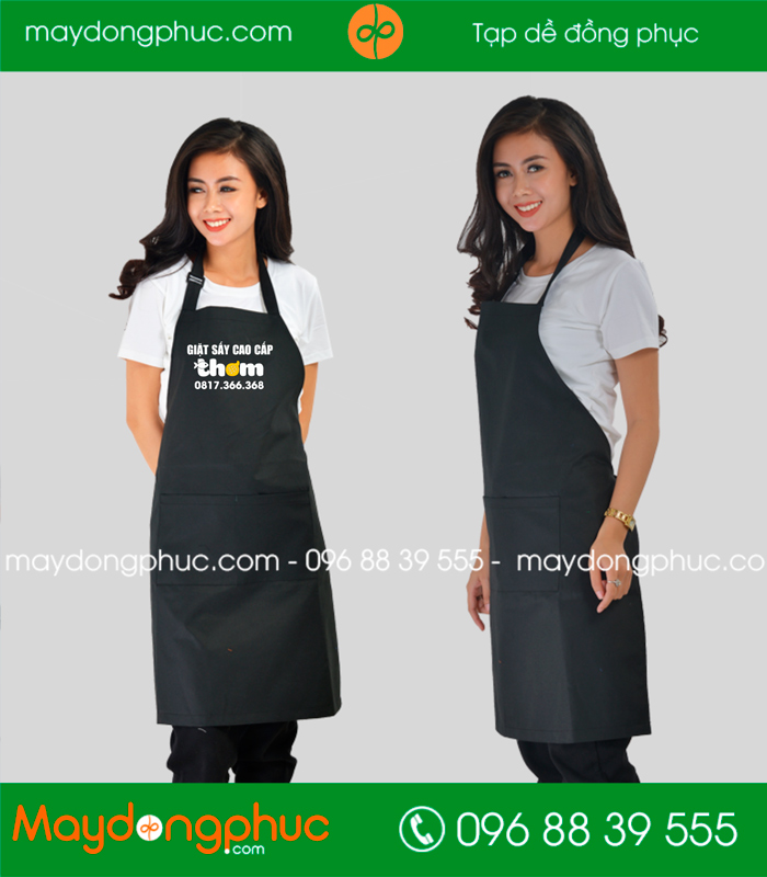 Tạp dề Cửa hàng Giặt sấy cao cấp Thơm | Tap de dong phuc