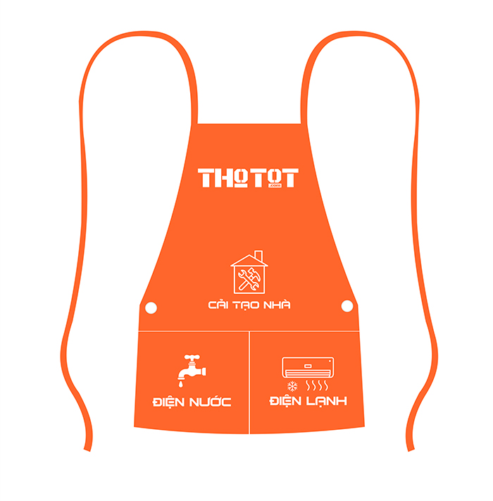 Tạp dề Thợ Tốt.com | Tap de dong phuc