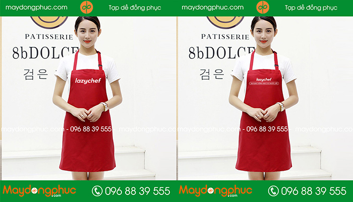 Tạp dề Lazychef | Tap de dong phuc