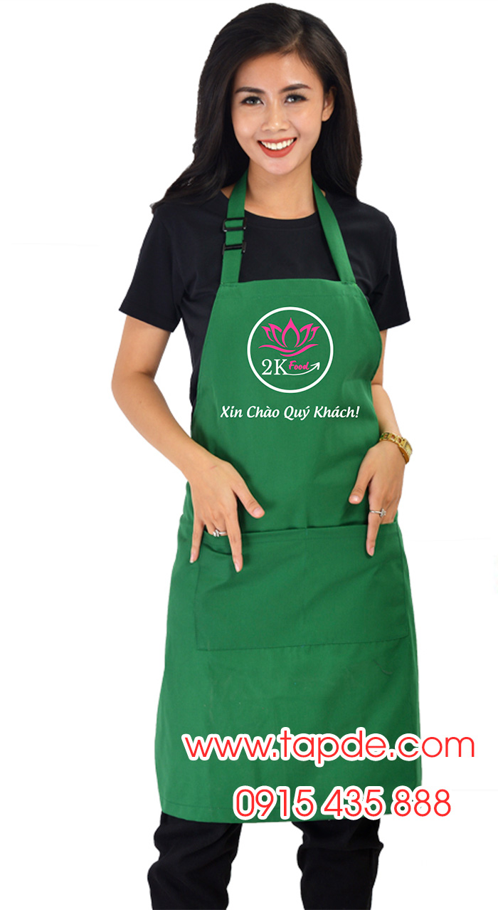 Tạp dề Quán 2K Food | Tap de dong phuc