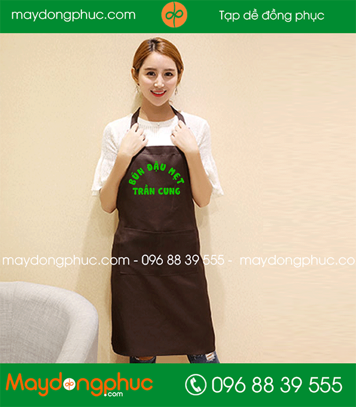 Tạp dề Quán bún đậu mẹt Trần Cung | Tap de dong phuc