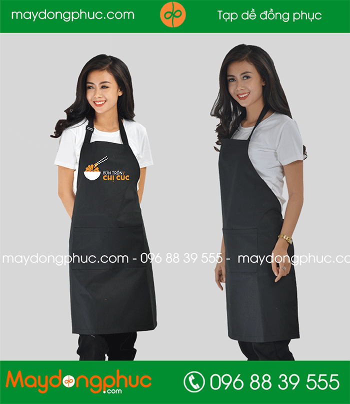 Tạp dề Quán bún trộn Chị Cúc | Tap de dong phuc