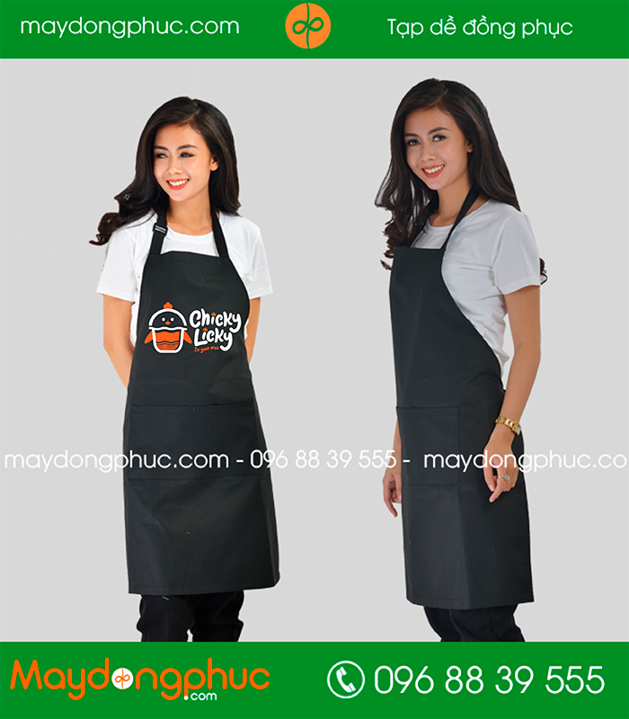 Tạp dề Quán Chicky Licky | Tap de dong phuc