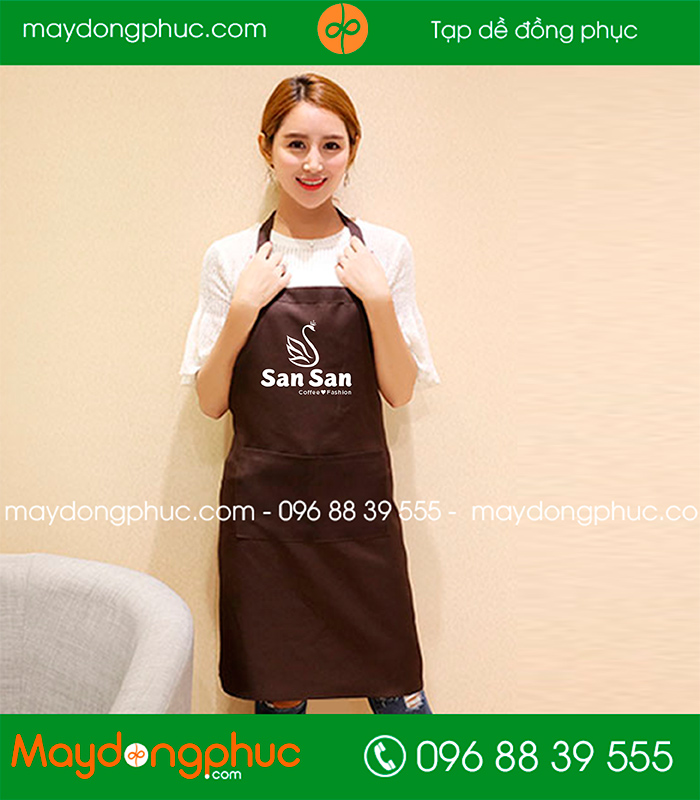 Tạp dề Quán Coffee Fashion San San | Tap de dong phuc