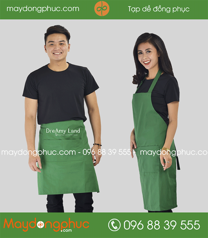 Tạp dề Quán DreAmy Land | Tap de dong phuc