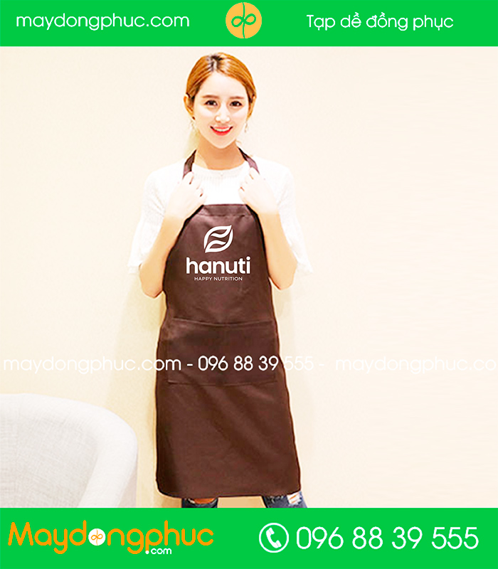 Tạp dề Quán Hanuti | Tap de dong phuc