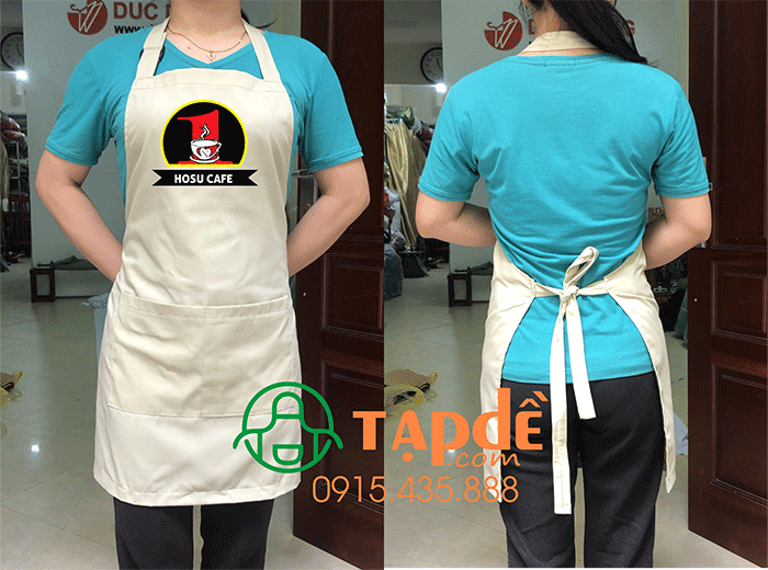 Tạp dề Quán Hosu Cafe | Tap de dong phuc
