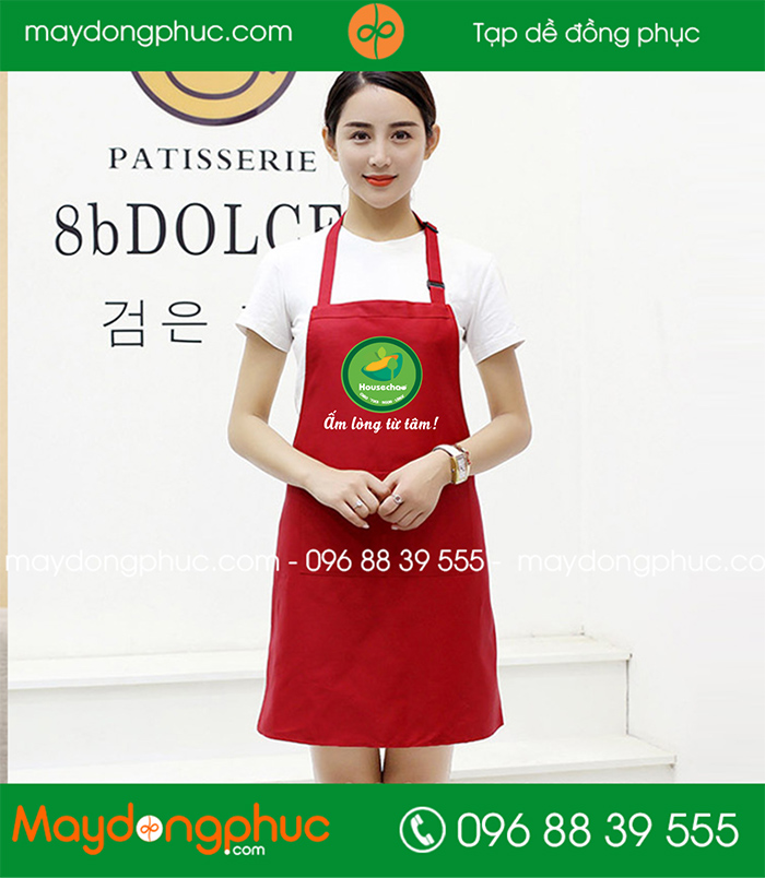 Tạp dề Quán Housechao | Tap de dong phuc