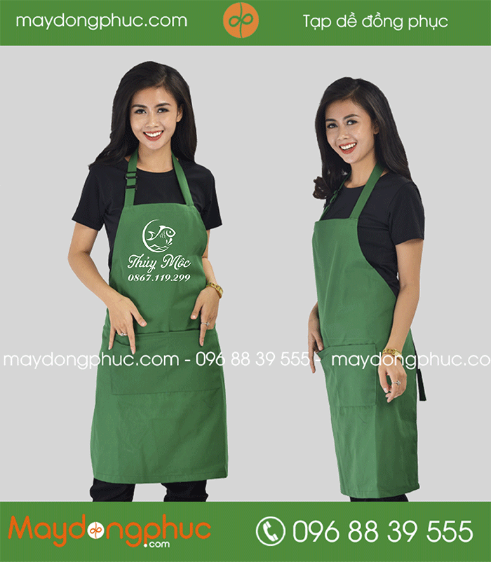 Tạp dề Quán Thủy Mộc | Tap de dong phuc