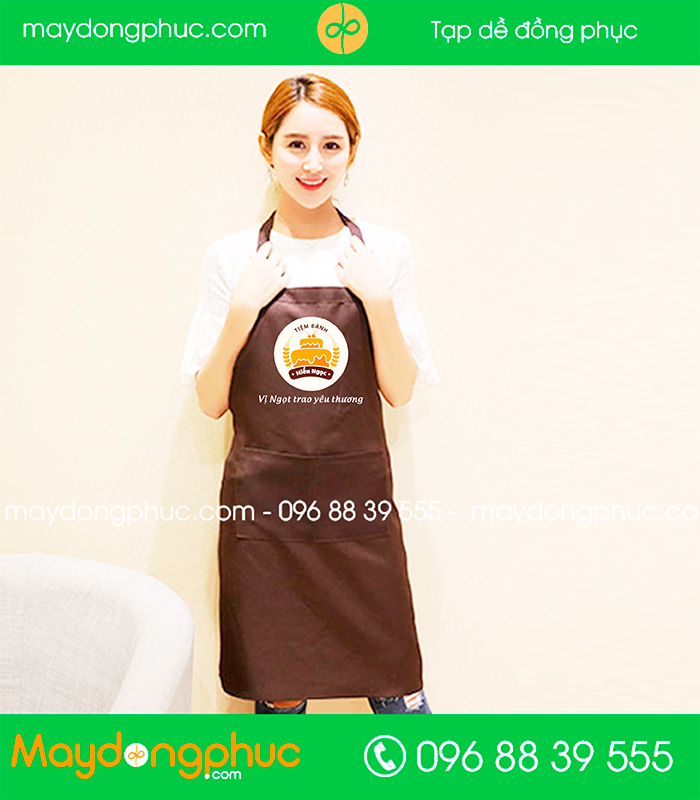Tạp dề Tiệm bánh Hiếu Ngọc | Tap de dong phuc