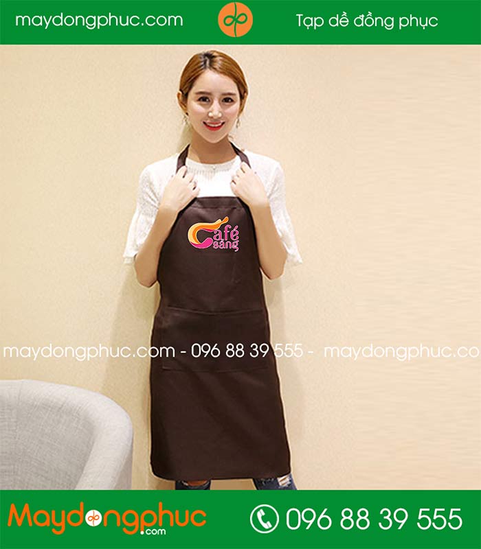 Tạp dề quán bình vị Cafe sáng | Tap de dong phuc