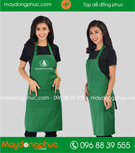 Tạp dề Công ty Nguyên Khôi Farm | Tap de dong phuc