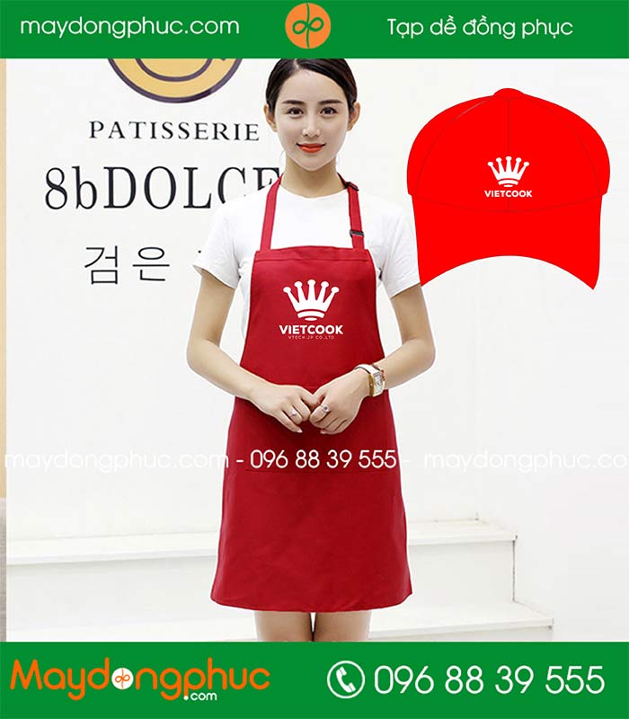 Tạp dề Công ty Vietcook | Tap de dong phuc