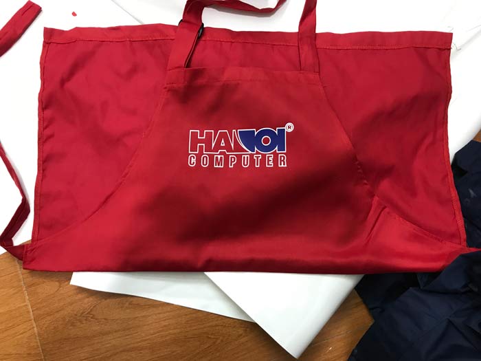 Tạp dề Cửa hàng Hà Nội Computer | Tap de dong phuc