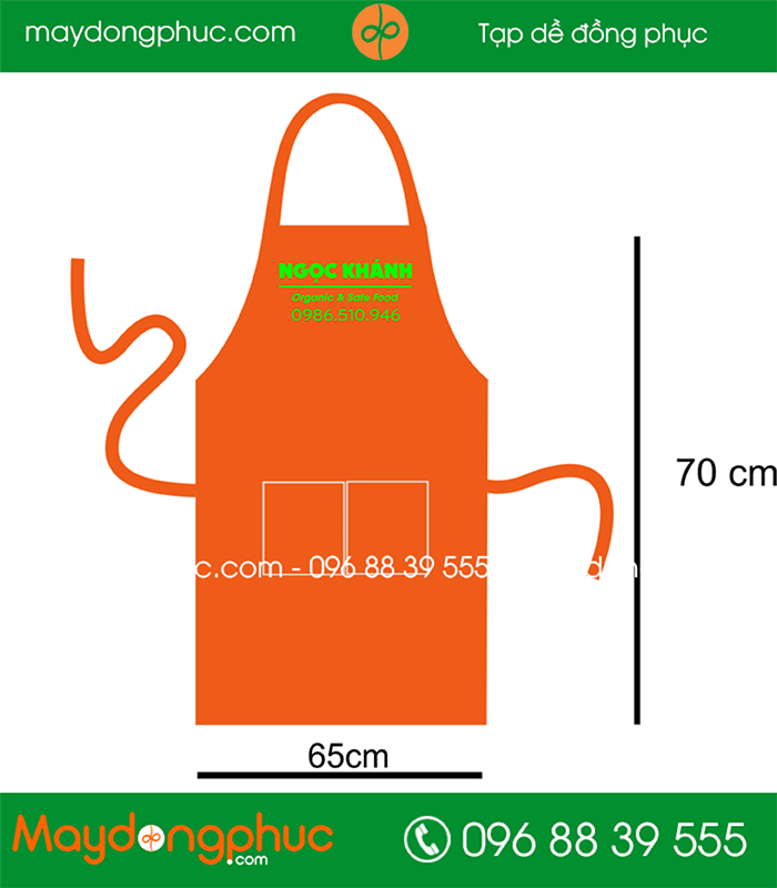 Tạp dề Cửa hàng Ngọc Khánh | Tap de dong phuc