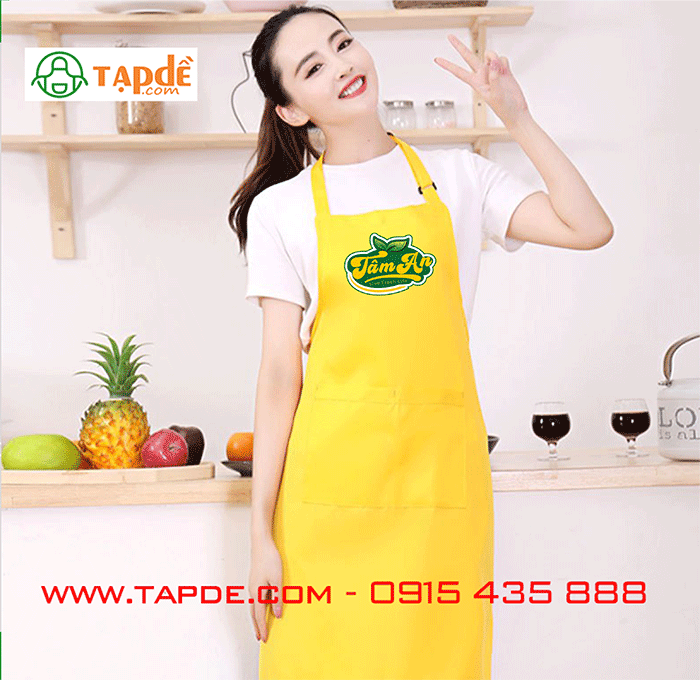 Tạp dề Cửa hàng Tâm An | Tap de dong phuc