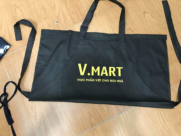 Tạp dề Cửa hàng V.Mart | Tap de dong phuc
