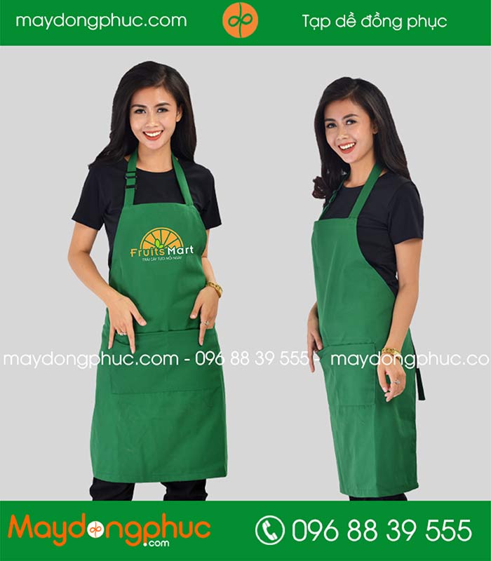Tạp dề đồng phục Cửa hàng Fruits Mart | Tap de dong phuc