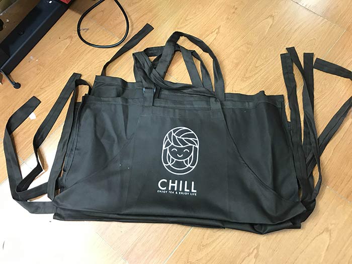 Tạp dề đồng phục Quán Chill | Tap de dong phuc