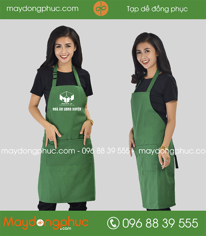 Tạp dề Nhà ăn UBND huyện | Tap de dong phuc