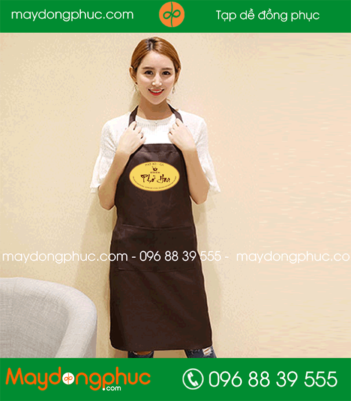Tạp dề Quán Phở Hoa | tap de dong phuc