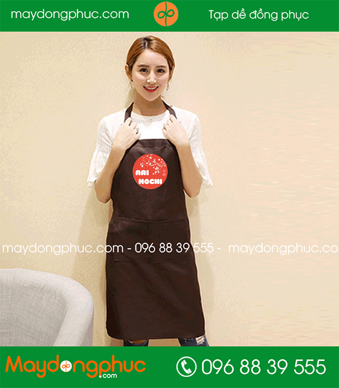 Tạp dề Quán Ari Mochi | Tap de dong phuc