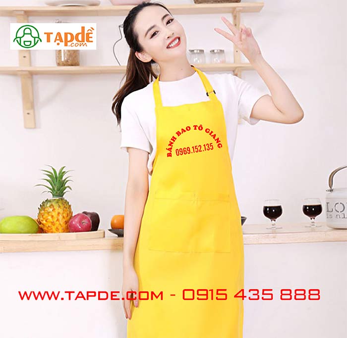 Tạp dề quán Bánh bao Tô Giang | Tap de dong phuc