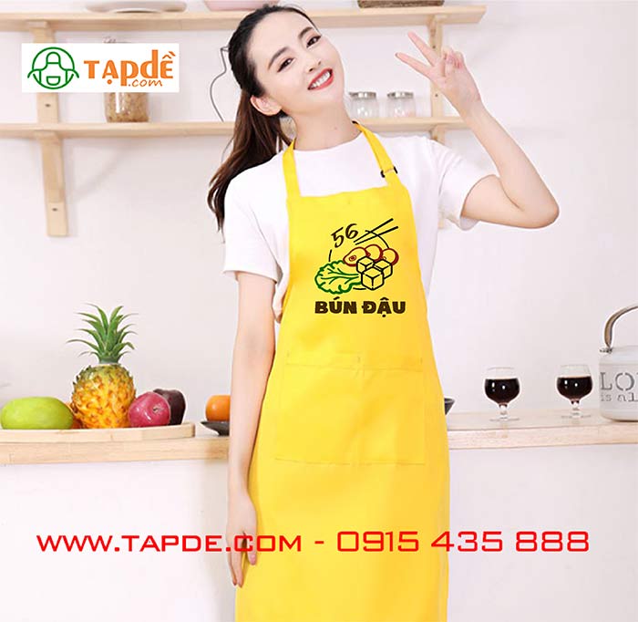 Tạp dề quán bún đậu 56 | Tap de dong phuc