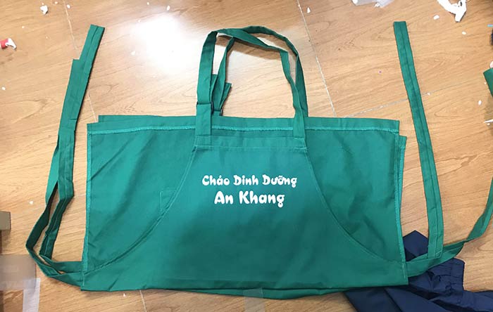 Tạp dề Quán cháo dinh dưỡng An Khang | Tap de dong phuc