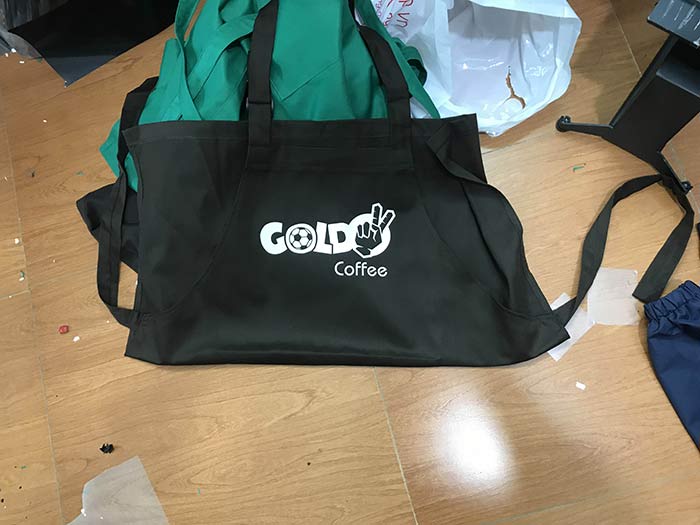 Tạp dề Quán Gold Coffee | Tap de dong phuc