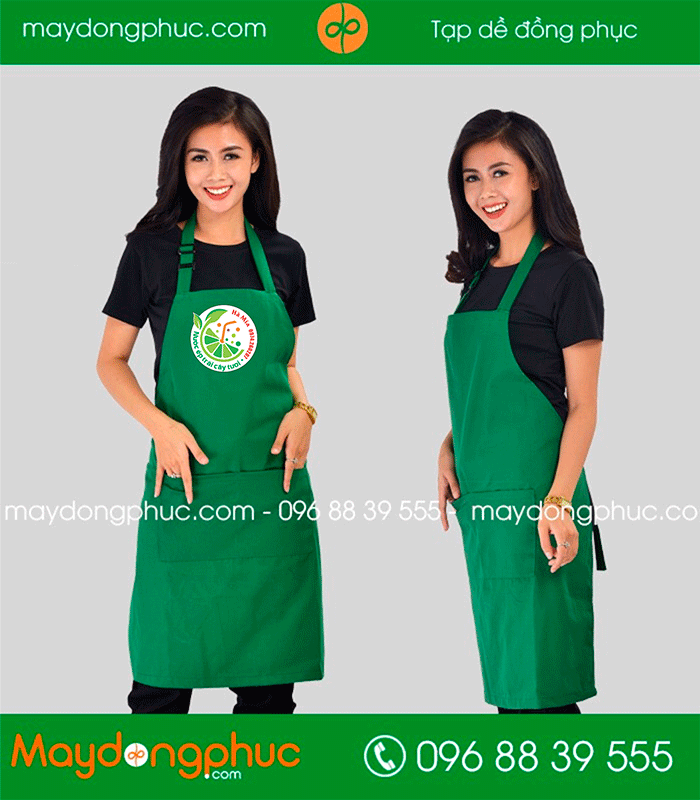 Tạp dề Quán Nhà mía | Tap de dong phuc