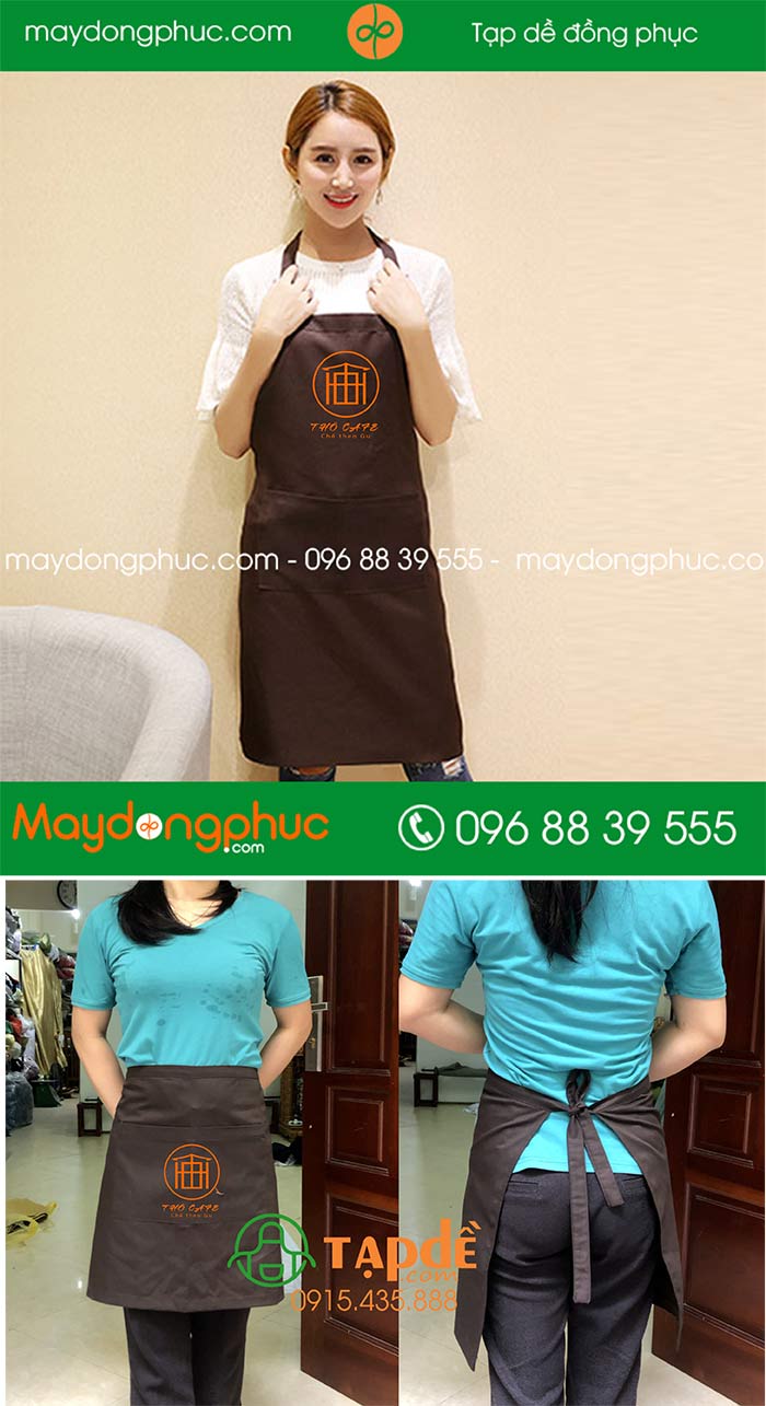 Tạp dề Quán Thô Cafe | Tap de dong phuc