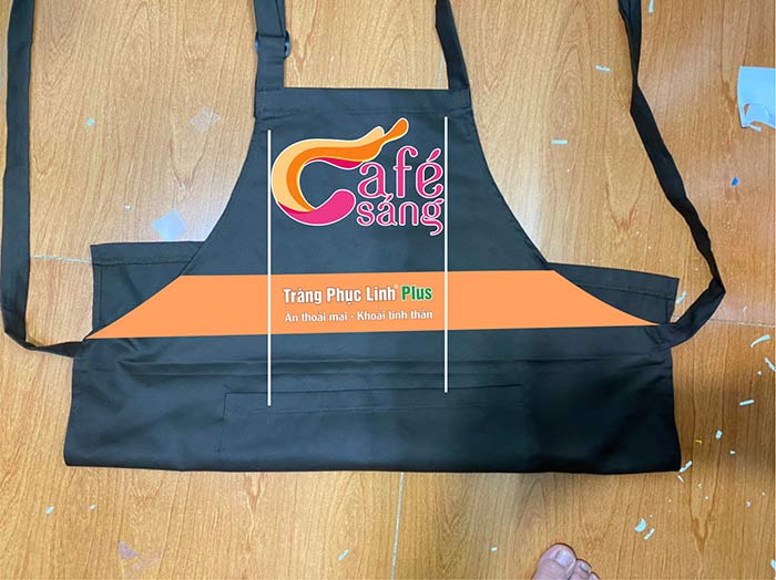 Tạp dề Cửa hàng Tràng Phục Linh Plus | Tap de dong phuc