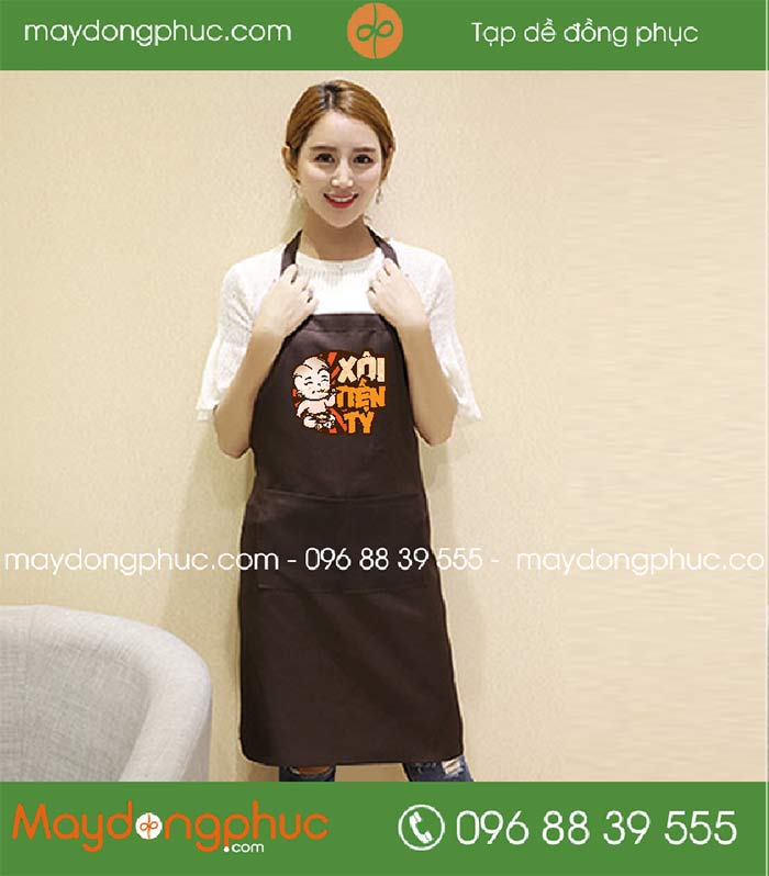 Tạp dề Quán Xôi tiền tỷ | Tap de dong phuc