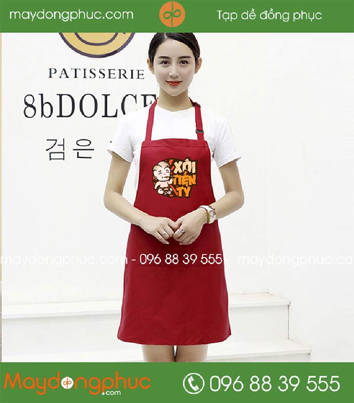 Tạp dề Quán Xôi tiền tỷ | Tap de dong phuc