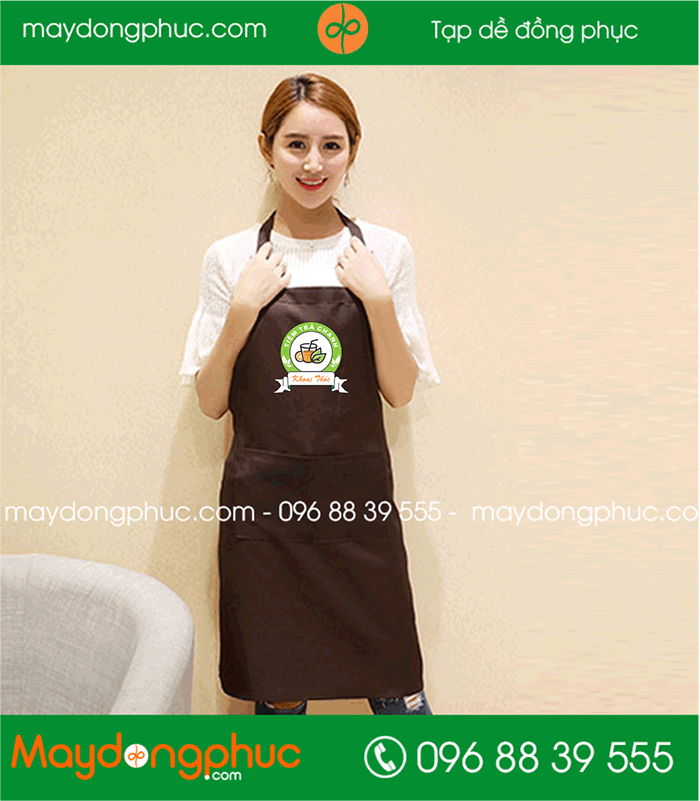 Tạp dề Tiệm trà chanh Khoai Thóc | Tap de dong phuc