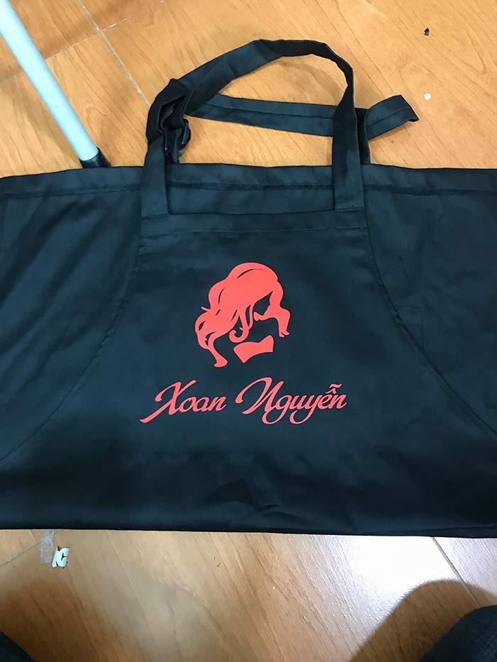 Tạp dề Tiệm Xoan Nguyễn | Tap de dong phuc