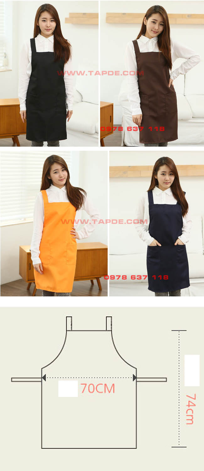 Mẫu tạp dề 60   | Mau tap de 60