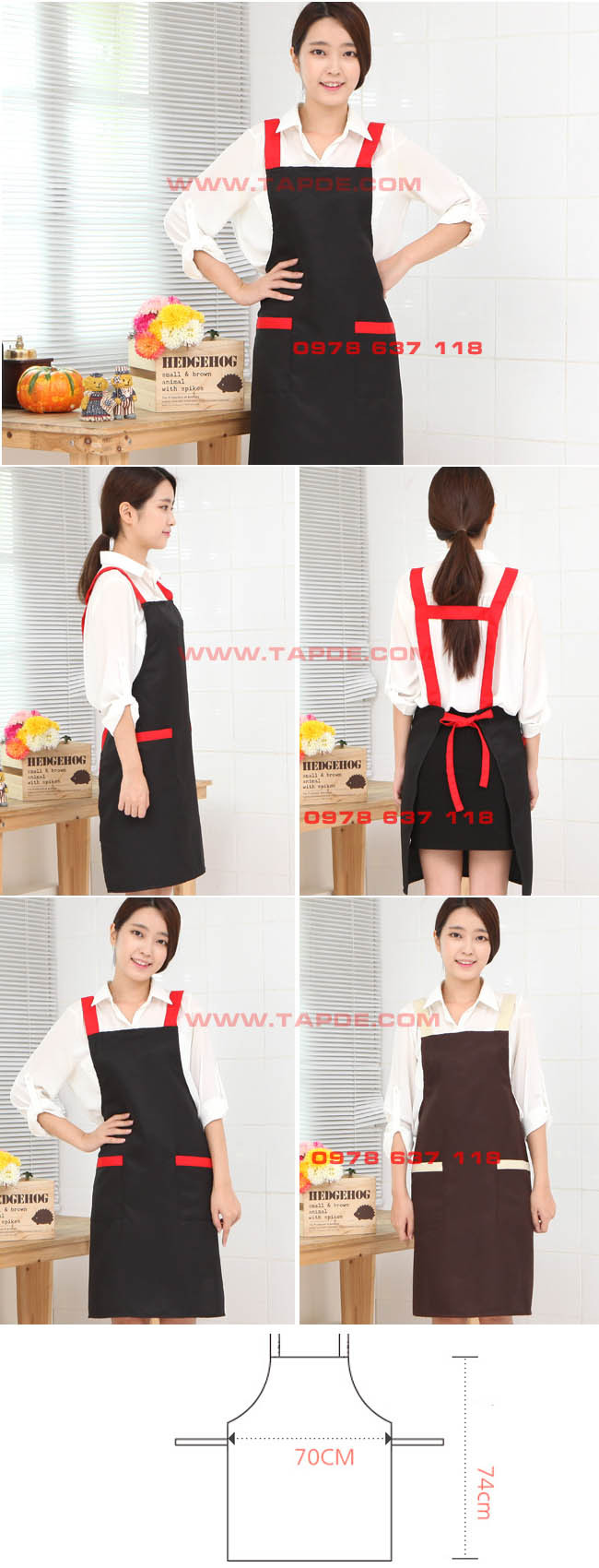 Mẫu tạp dề 63  | Mau tap de 63