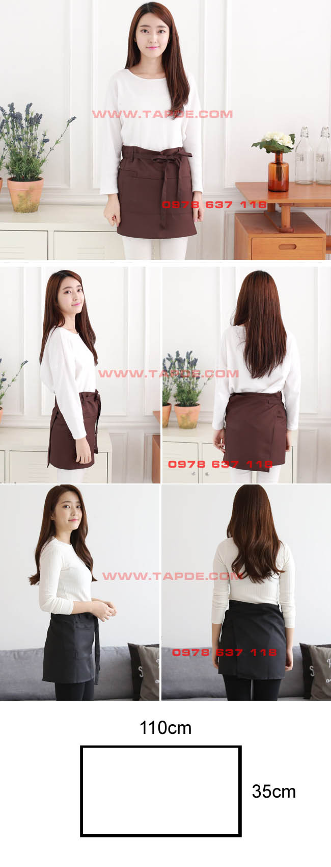 Mẫu tạp dề 69  | Mau tap de 69