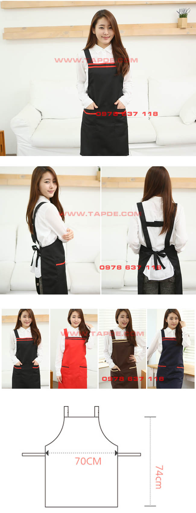 Tạp dề đồng phục tại Bắc Từ Liêm   | Tap de dong phuc tai Bac Tu Liem