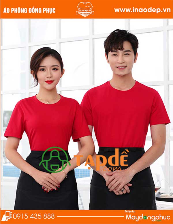 Tạp dề phục vụ màu đen có nơ | Tap de phuc vu may san