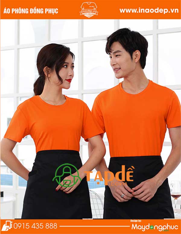 Tạp dề phục vụ màu đen | Tap de may san